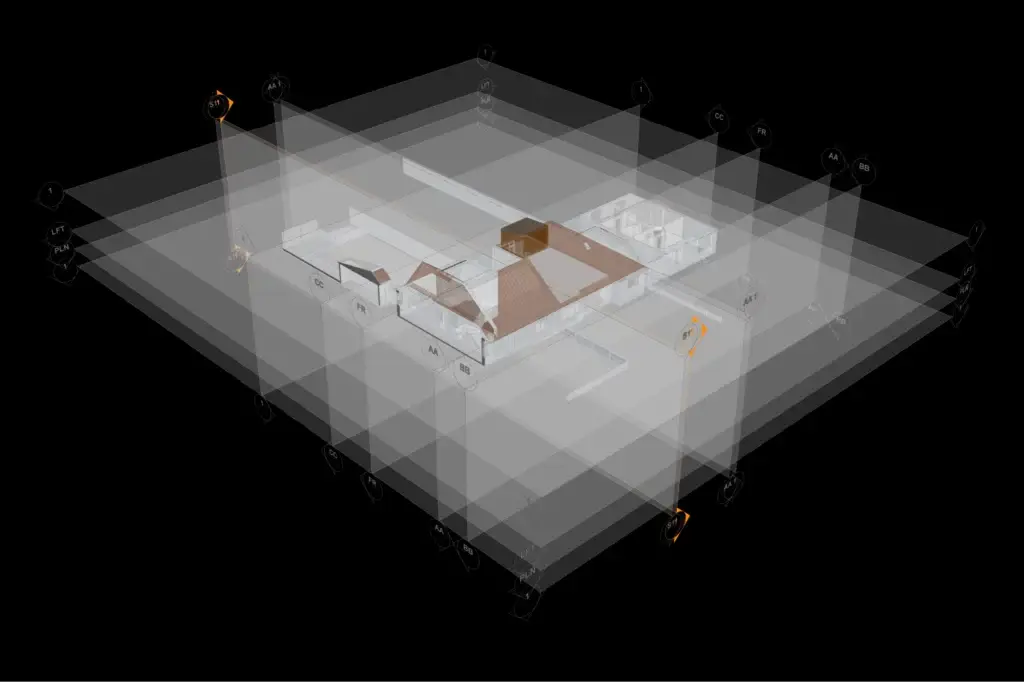 3d View of model in Sketchup Pro-In progress